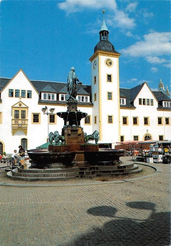 Freiberg obermarkt - (sachsen),