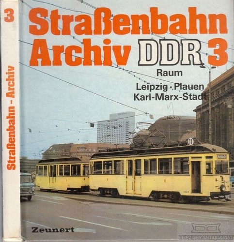 Buch straßenbahn archiv - archiv, ddr