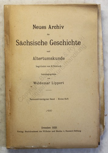 Lippert ermisch neues archiv - ermisch,
