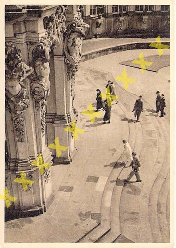 Dresden detail besucher - ak,