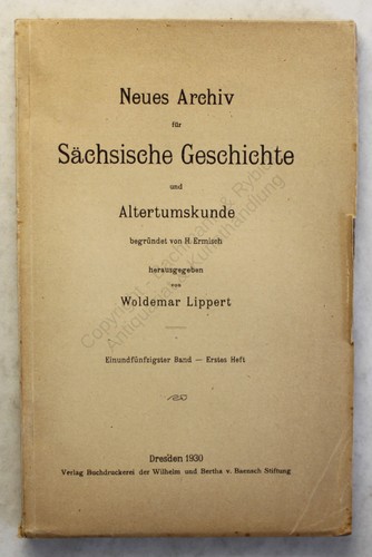 Lippert ermisch neues archiv - lippert,
