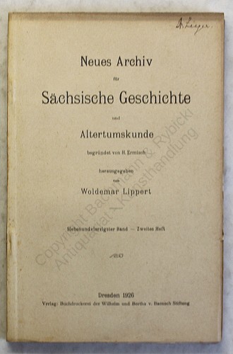 Lippert ermisch neues archiv - ermisch,