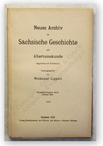 Lippert ermisch neues archiv - lippert,
